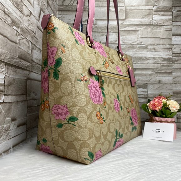 👜‼️SALE‼️🌺GALLERY TOTE - Picture 3 of 7